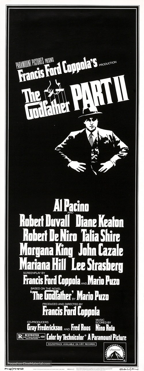 The Godfather: Part II - Movie Poster
