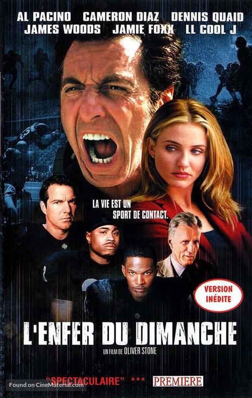 Any Given Sunday - French VHS movie cover