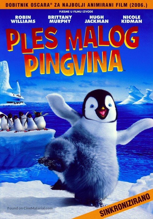 Happy Feet - Croatian DVD movie cover