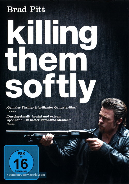Killing Them Softly - German DVD movie cover