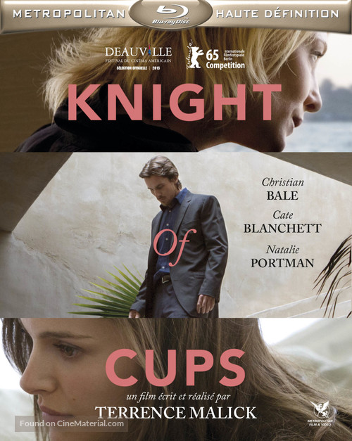 Knight of Cups - French Blu-Ray movie cover