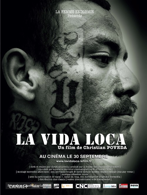 La vida loca - French Movie Poster