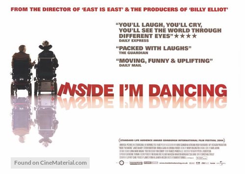 Inside I&#039;m Dancing - British Movie Poster