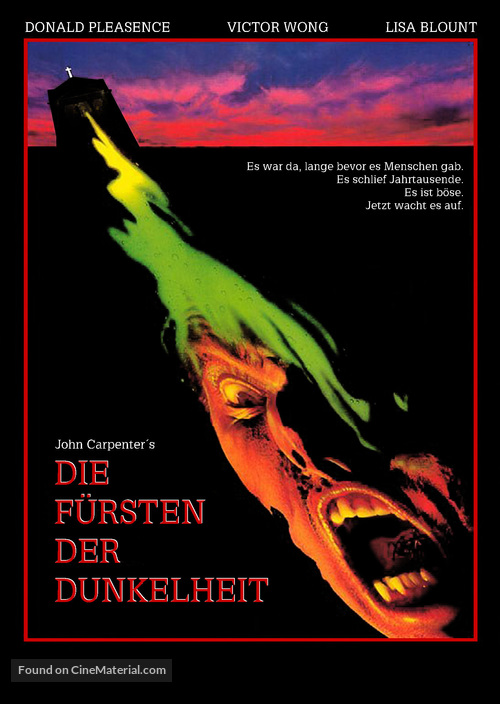 Prince of Darkness - German DVD movie cover