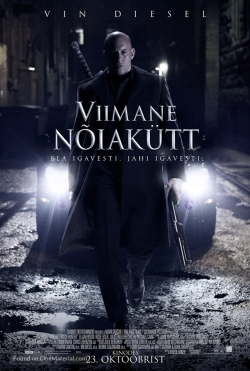 The Last Witch Hunter - Estonian Movie Poster