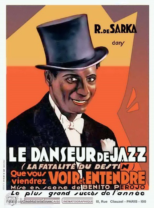 Negro que ten&iacute;a el alma blanca, El - French Movie Poster