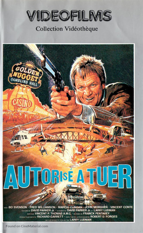 Impatto mortale - French VHS movie cover