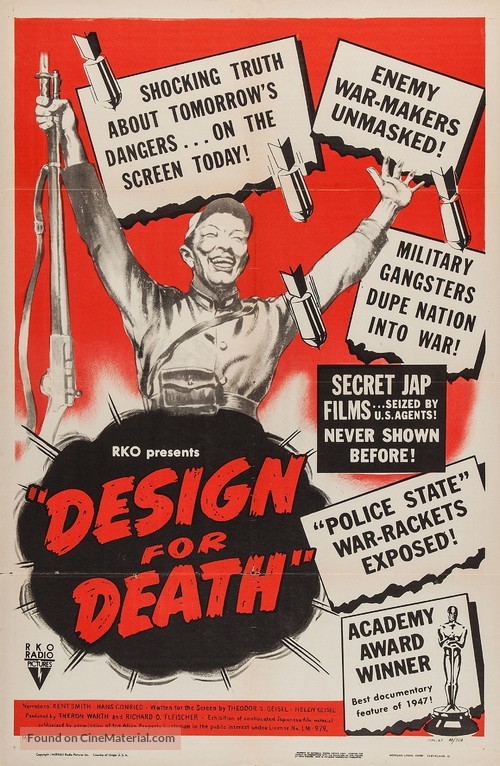 Design for Death - Movie Poster