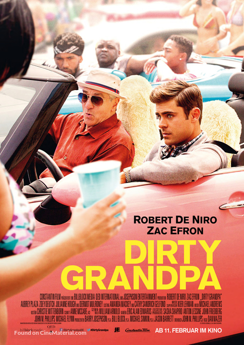 Dirty Grandpa - German Movie Poster