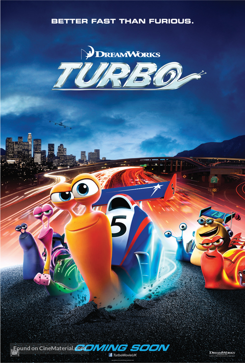 Turbo - British Teaser movie poster