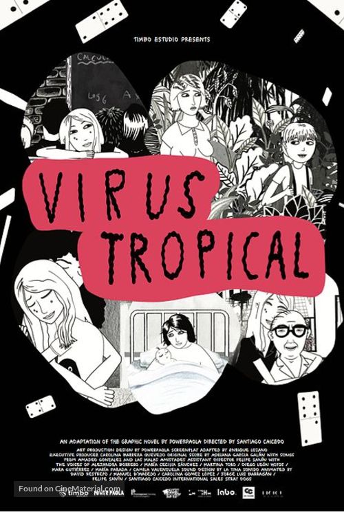 Virus Tropical - Colombian Movie Poster