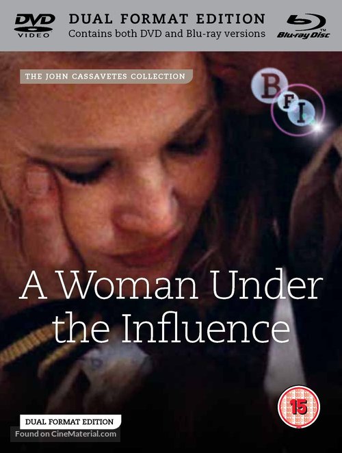 A Woman Under the Influence - British Blu-Ray movie cover