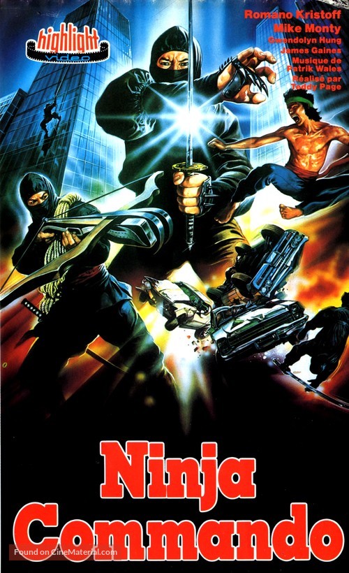 Ninja&#039;s Force - French VHS movie cover