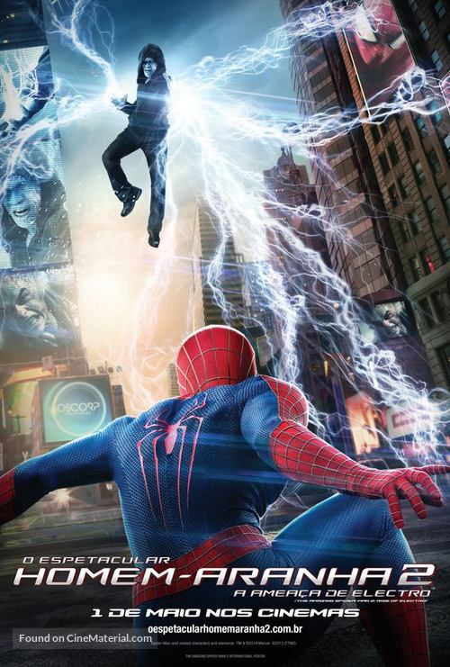 The Amazing Spider-Man 2 - Brazilian Movie Poster