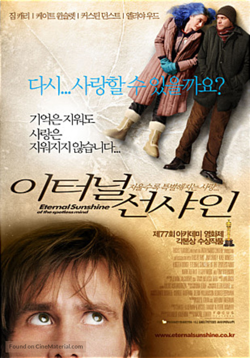 Eternal Sunshine of the Spotless Mind - South Korean Movie Poster