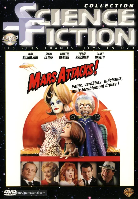 Mars Attacks! - French DVD movie cover