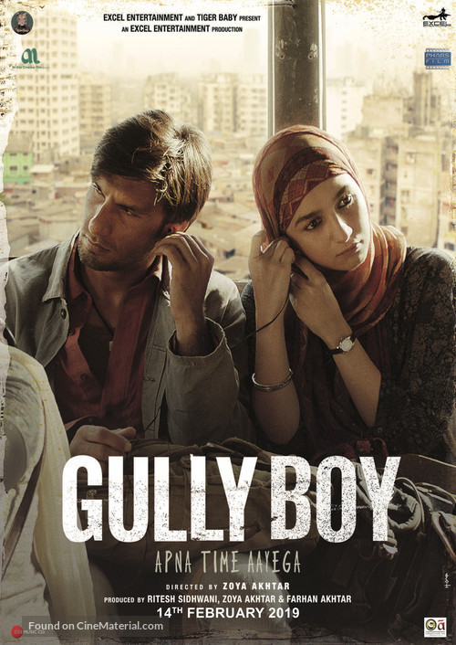 Gully Boy - Indian Movie Poster