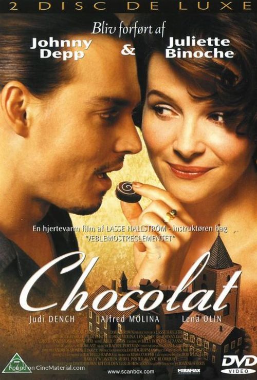 Chocolat - Danish Movie Cover