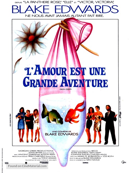 Skin Deep - French Movie Poster