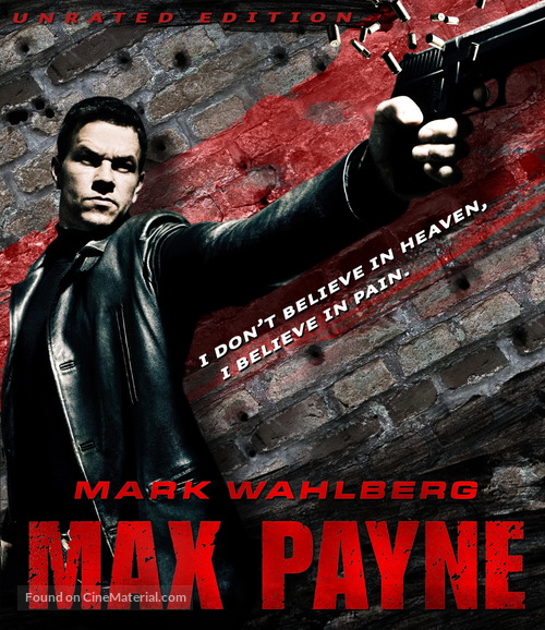 Max Payne - Blu-Ray movie cover