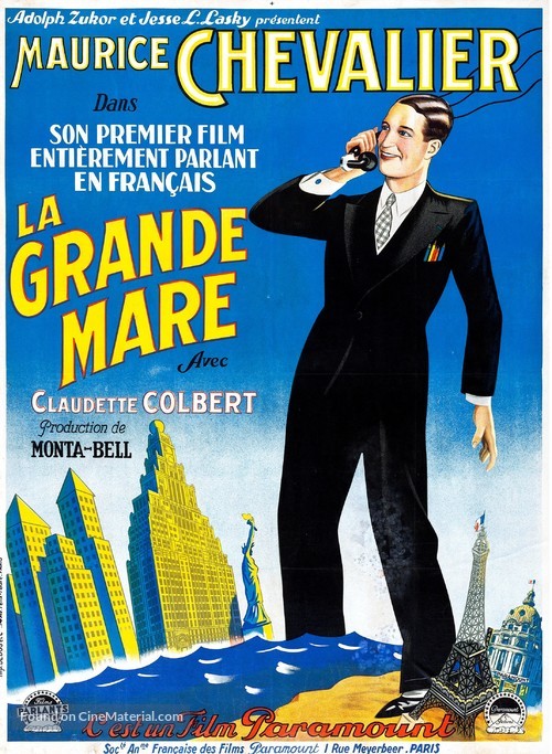 La grande mare - French Movie Poster