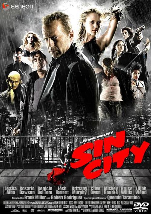 Sin City - Japanese DVD movie cover