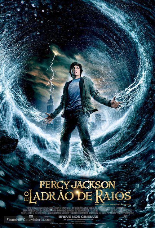 Percy Jackson &amp; the Olympians: The Lightning Thief - Brazilian Movie Poster
