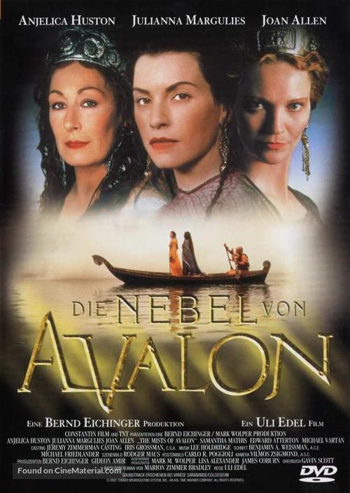 &quot;The Mists of Avalon&quot; - German DVD movie cover