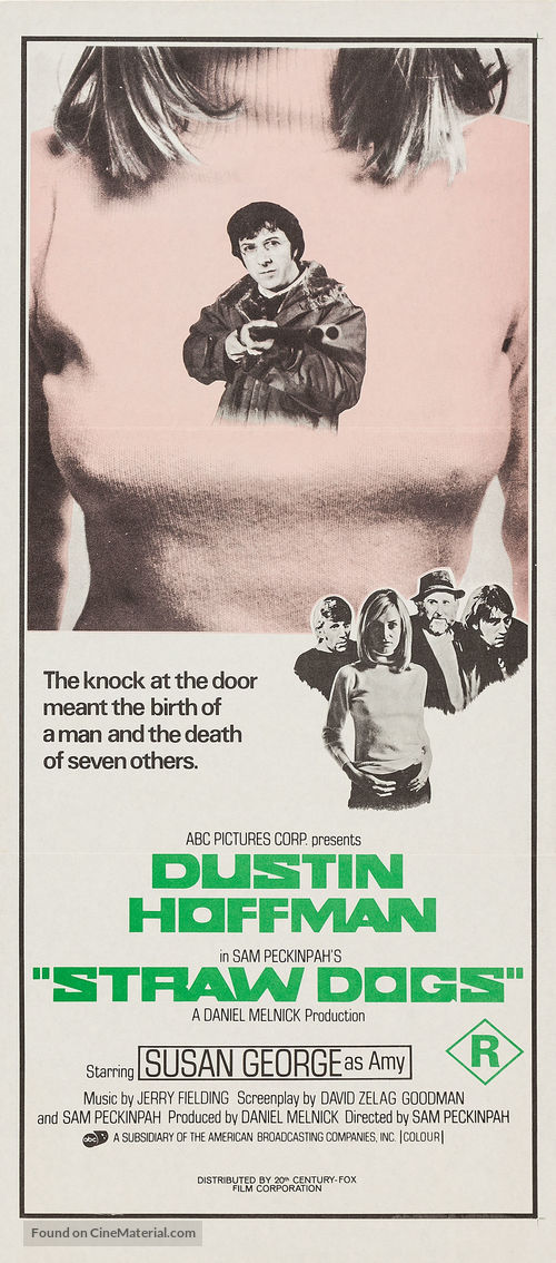 Straw Dogs - Australian Movie Poster