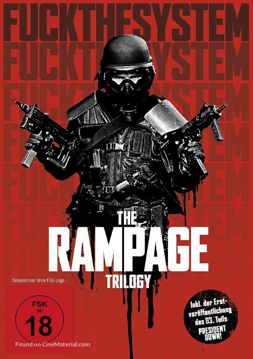 Rampage: President Down - German Movie Cover