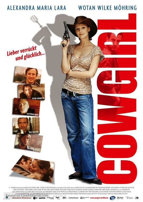 Cowgirl - German Movie Poster