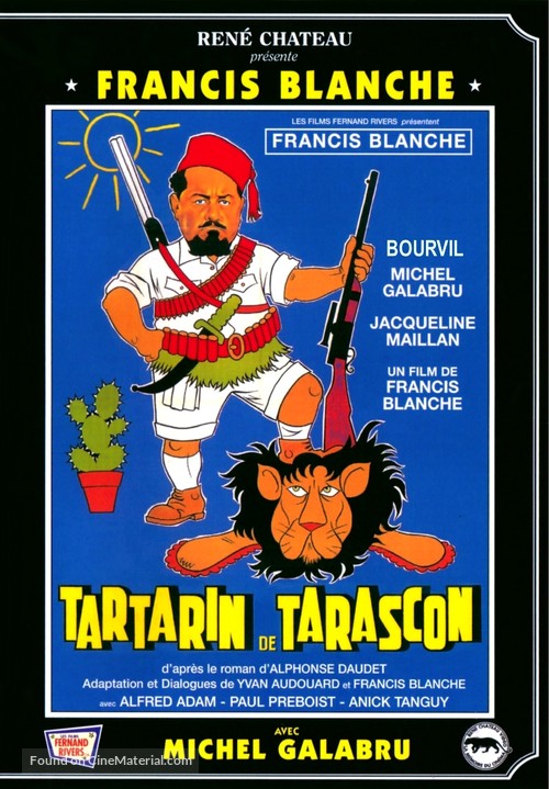 Tartarin de Tarascon - French Movie Cover