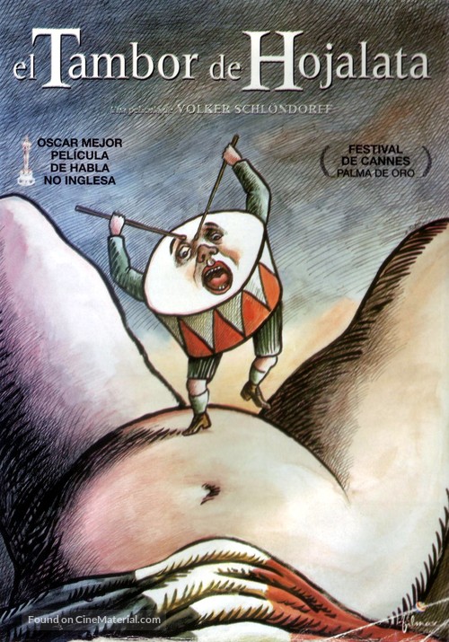 Die Blechtrommel - Spanish DVD movie cover