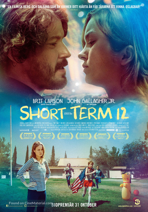 Short Term 12 - Swedish Movie Poster