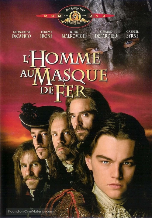 The Man In The Iron Mask - French Movie Cover