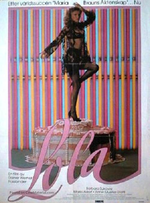 Lola - Swedish Movie Poster