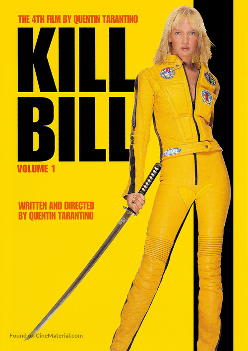 Kill Bill: Vol. 1 - DVD movie cover