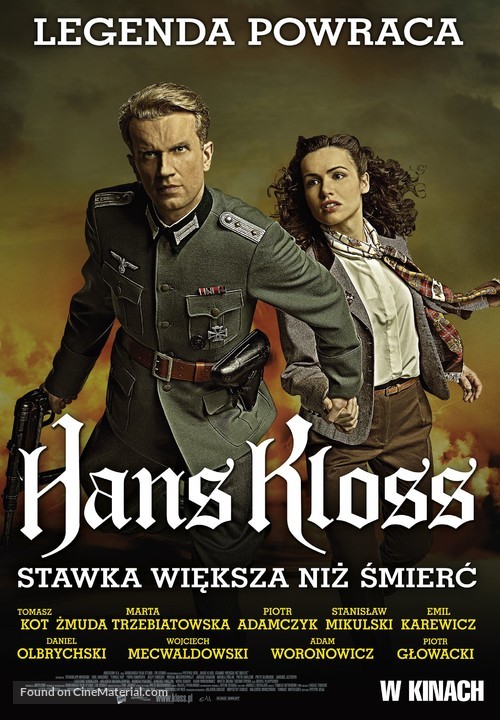 Hans Kloss. Stawka wieksza niz smierc - Polish Movie Poster