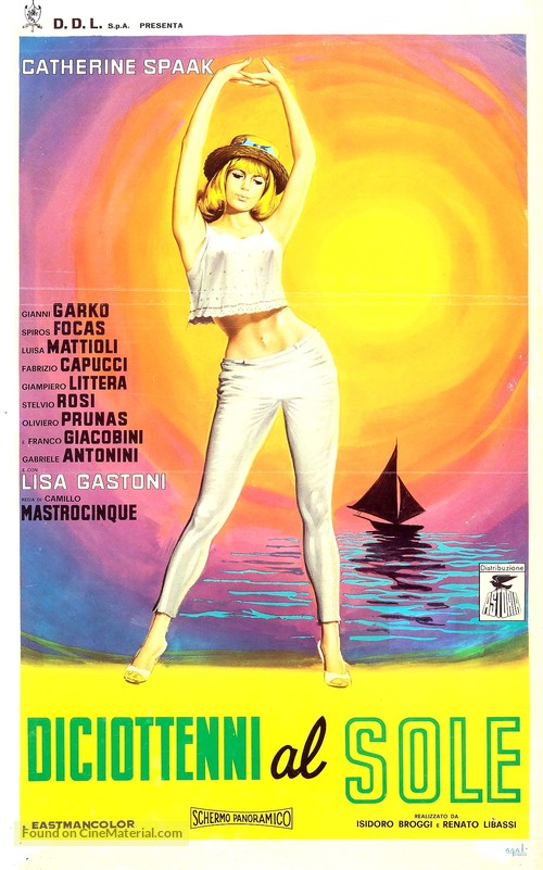 Diciottenni al sole - Italian Movie Poster