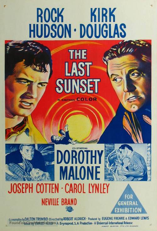 The Last Sunset - Australian Movie Poster