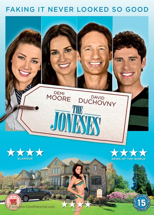 The Joneses - British DVD movie cover