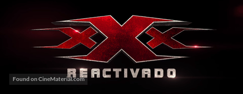 xXx: Return of Xander Cage - Mexican Logo