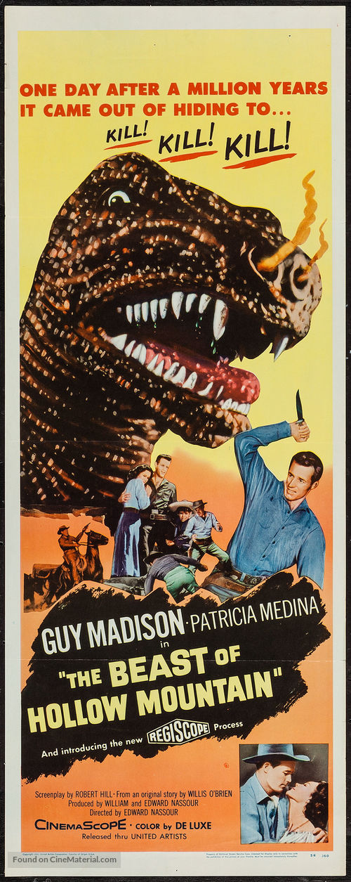 The Beast of Hollow Mountain - Movie Poster