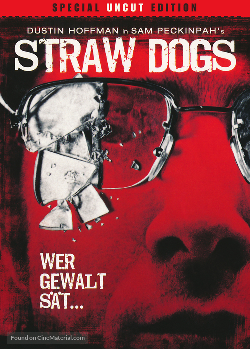 Straw Dogs - German DVD movie cover