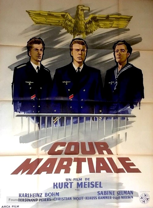 Kriegsgericht - French Movie Poster
