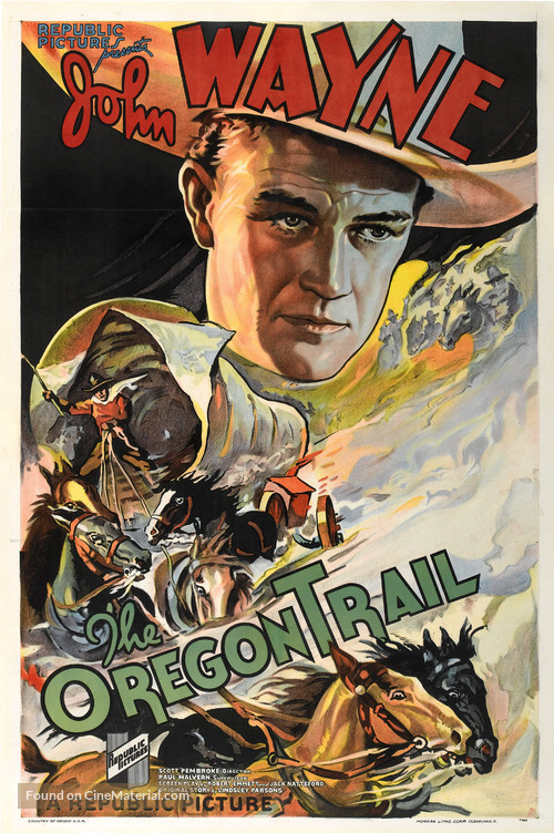 The Oregon Trail - Theatrical movie poster