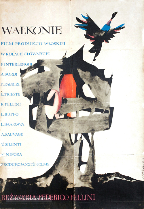 I vitelloni - Polish Movie Poster