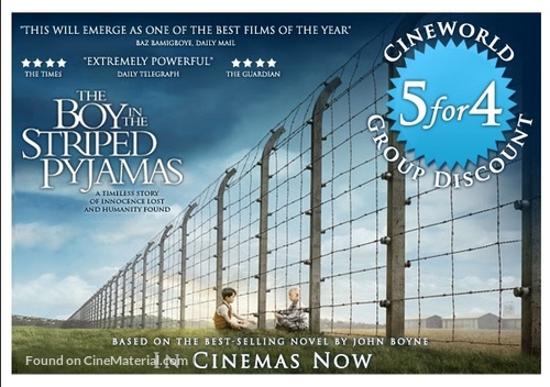 The Boy in the Striped Pyjamas - British Movie Poster