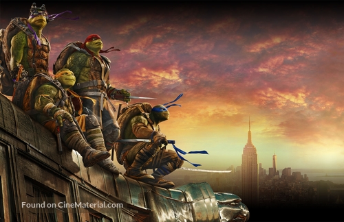 Teenage Mutant Ninja Turtles: Out of the Shadows - Key art