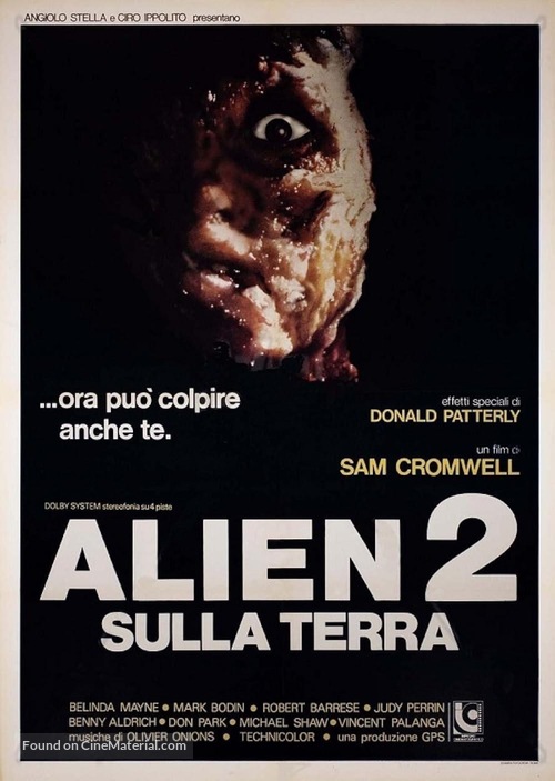 Alien 2 - Sulla terra - Italian Movie Cover